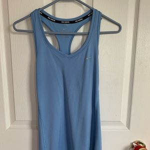 Nike Baby Blue athletic tank top